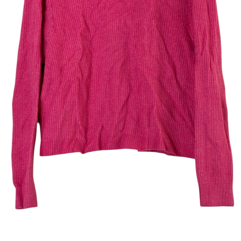 Vigoss | Like new bright pink knit boxy sleeve knit cardigan sweater - Picture 10 of 12
